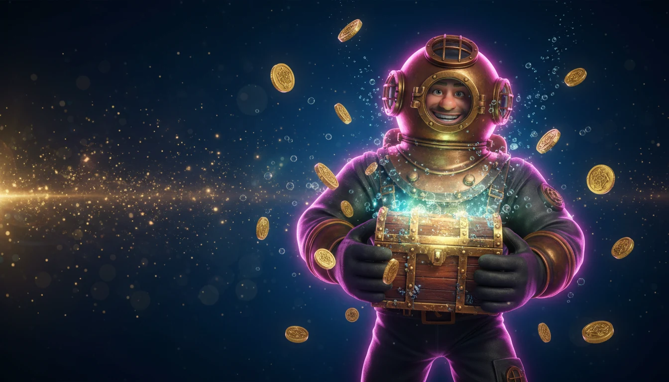 Image du bonus de bienvenue AquaWin Casino sur le premier dépôt
